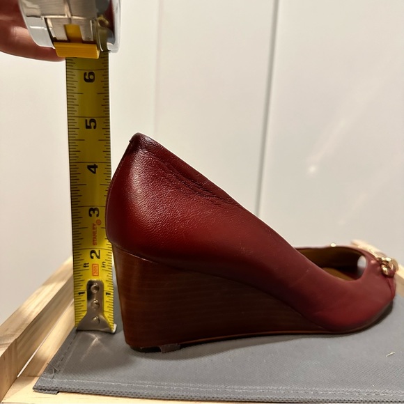 Coach red wedges size 7 - Picture 4 of 4